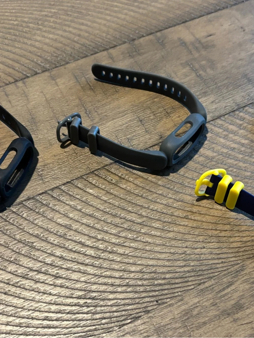 Replacement Silicone Fitness Tracker Bands—Set of 3